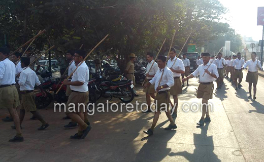 RSS march route